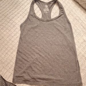 Athletic Works Gray Women's Tank Top Size S/CH(4-6)